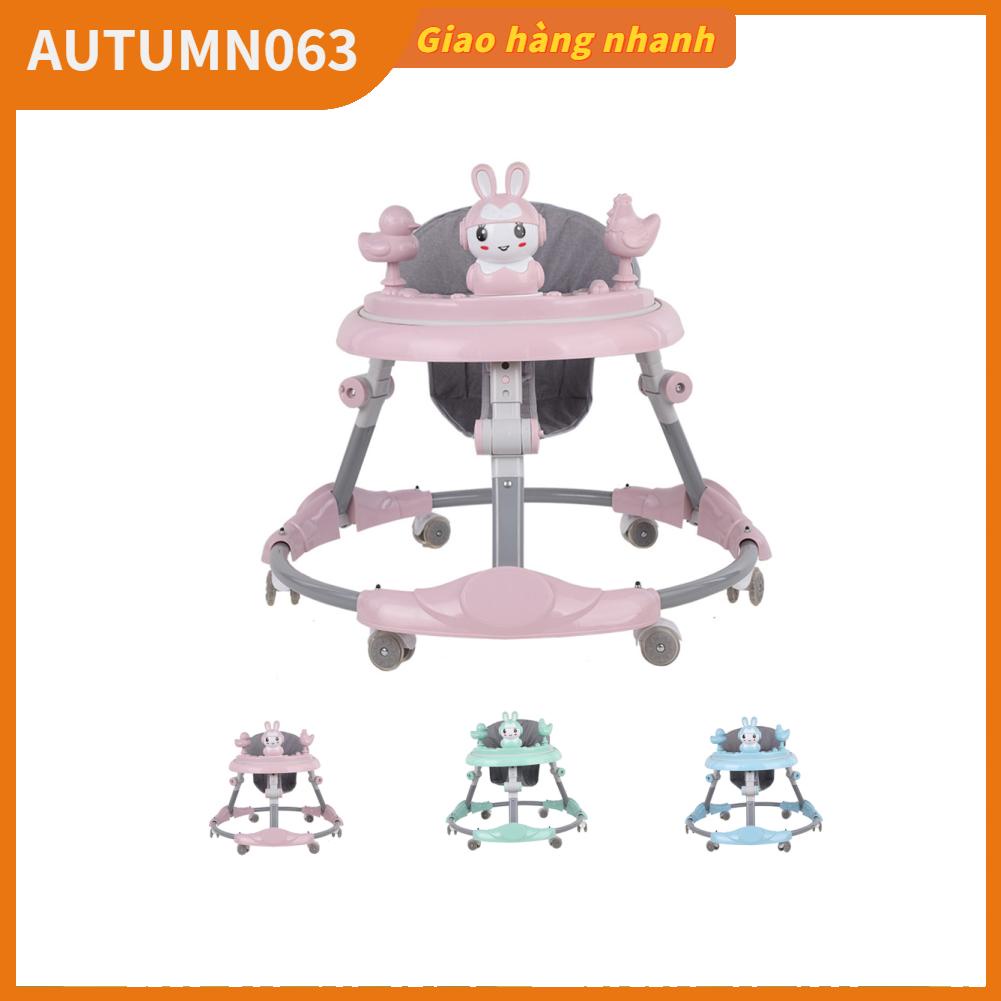 Giày Tập Đi Chống Lăn Có Thể Gấp Gọn Tiện Dụng Cho Bé Từ 6-18 Tháng Tuổi Mã 063