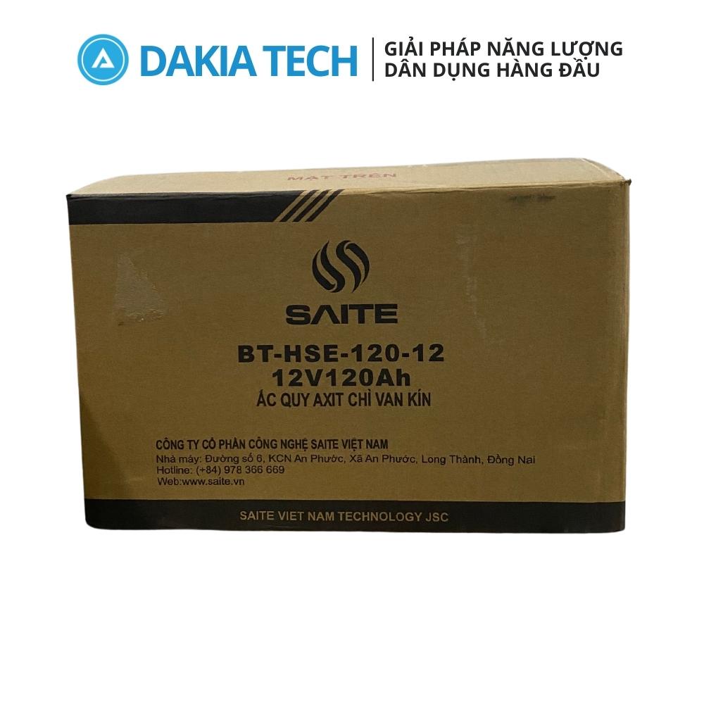 Ắc quy Saite 12V 200Ah Model BT-HSE-200-12