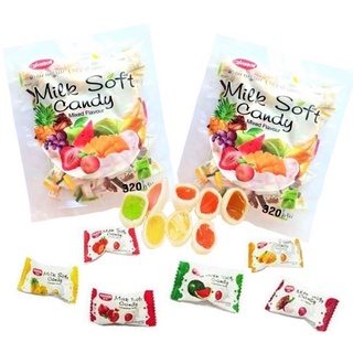 Combo 5 Gói Kẹo Dẻo Thái Lan Mixed Flavour 320gr