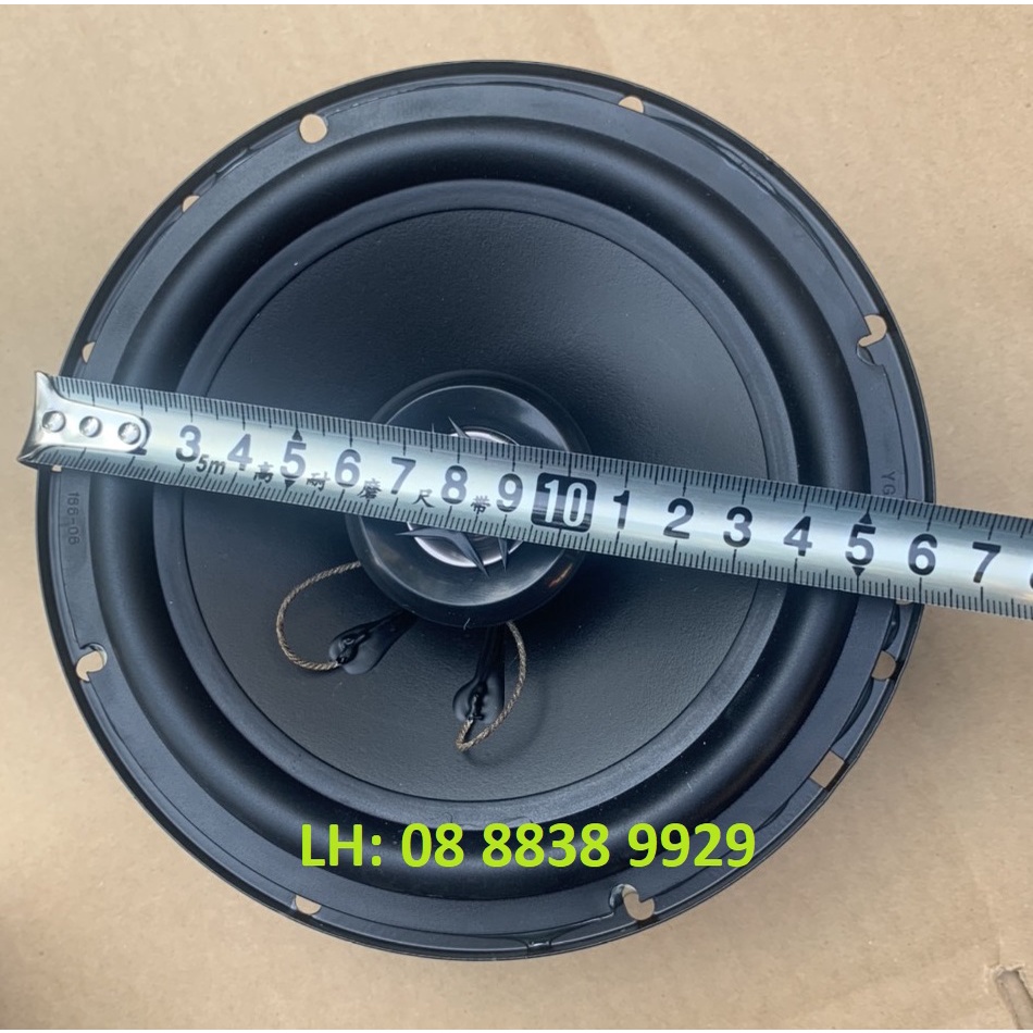 LOA ĐỒNG TRỤC 16 OTO NHẬP KHẨU - AUDIO BLACK 65E - GỒM CẢ BASS TREBLE - GIÁ 1 LOA