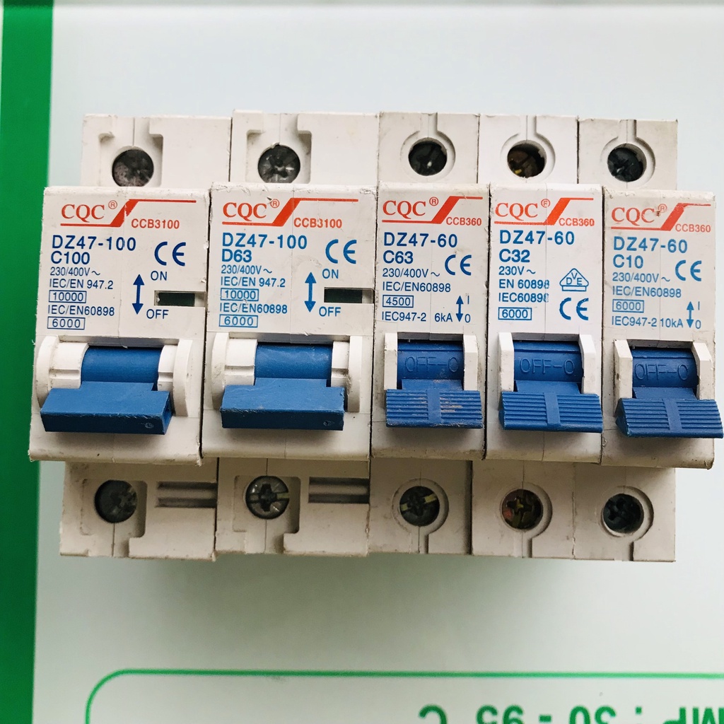 Aptomat DZ47 đơn 1 pha chính hãng CQC