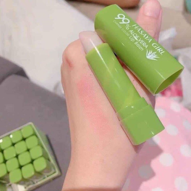 SON DƯỠNG 99,9% NHA ĐAM ALOE VERA SHINY HASAYA GIRL