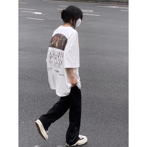 Sét áo bông hoa in hai mặt+quần