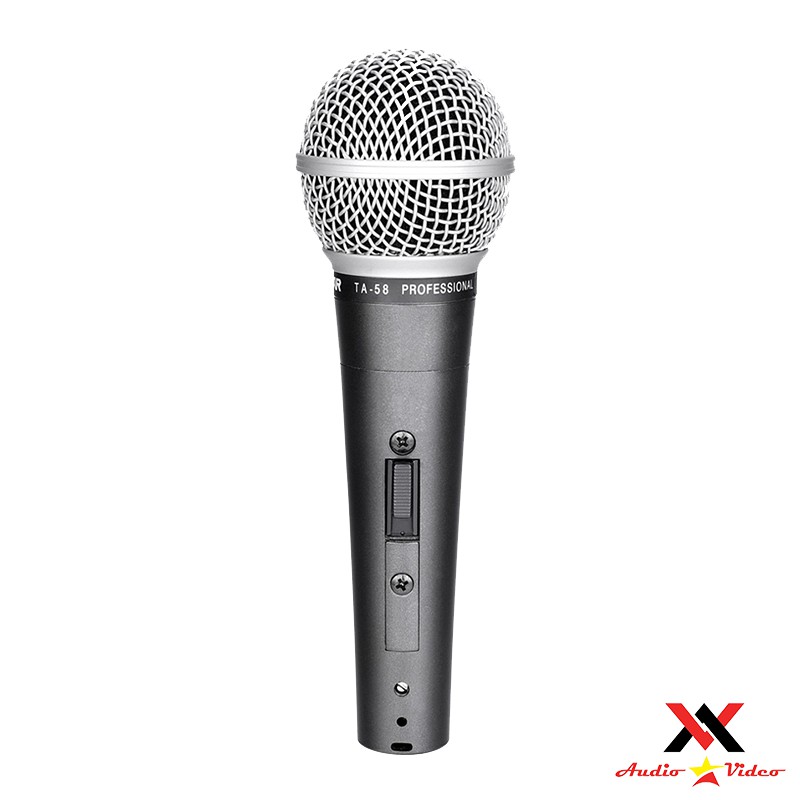 (FREESHIP)TẶNG CÁP IPHONE Mic Karaoke có dây Takstar TA-58