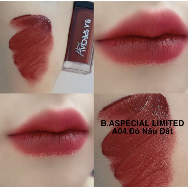 [A04.Đỏ Nâu Đất ] Son B.A Special Limited 2021