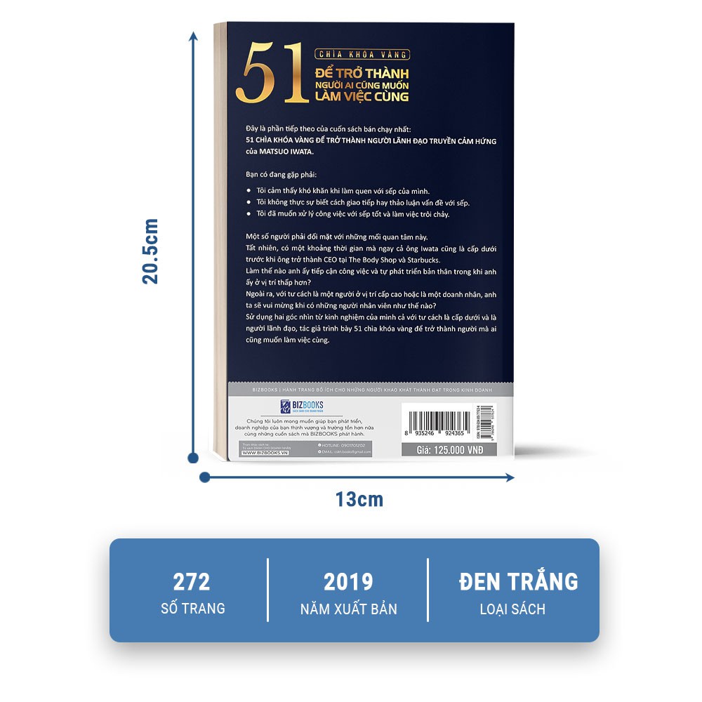 Sách - 51 chìa khóa vàng để trở thành người ai cũng muốn làm việc cùng  - BizBooks