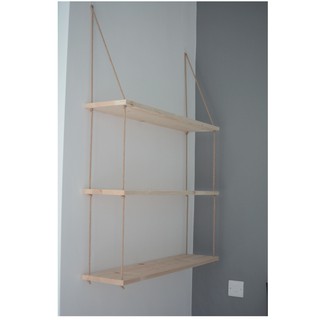 Kệ gỗ treo tường 3 tầng gắn tường 120x20cm