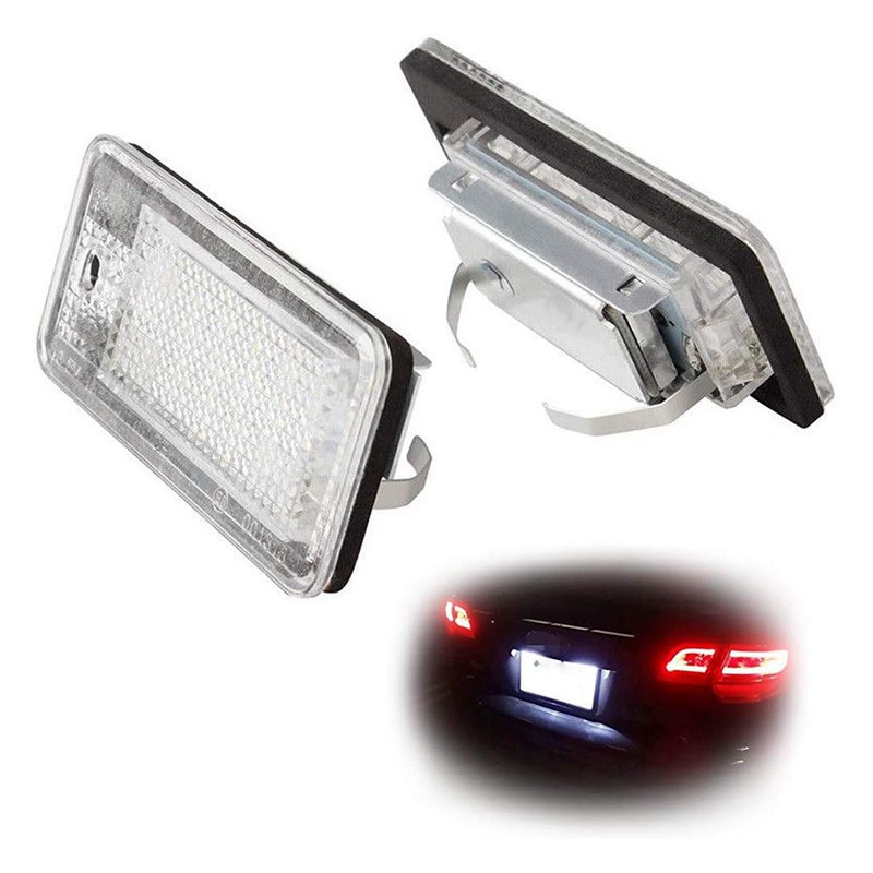 Đèn Led Chiếu Sáng Biển Số Xe Cho Audi A3 S3 8p A4 B6 B7 A5 A6