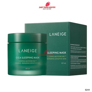 Mặt nạ ngủ Laneige Cica Sleeping Mask - Minisize 10ml và Fullsize 60ml