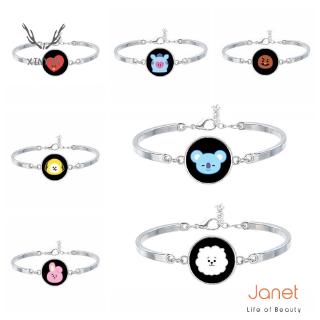 Vòng Tay Kim Loại KPOP BTS KPOP BT21 JT