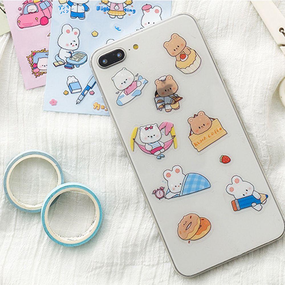 Sticker Dán Trang Trí Họa Tiết Hoạt Hình Dễ Thương