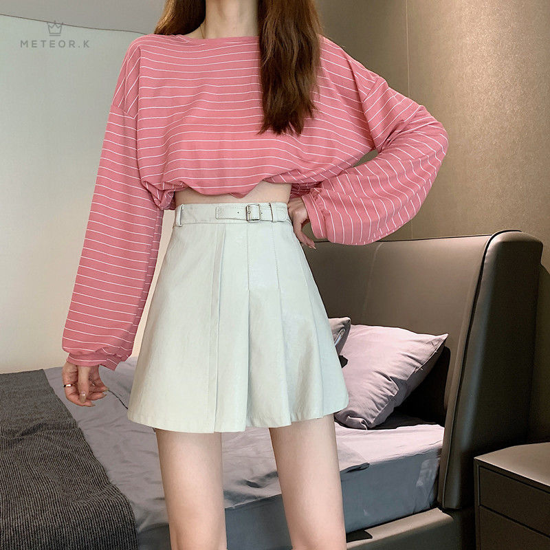 Chân Váy Da Bóng Dành Cho Nữ Phong Cách Thời Trang Cá Tính