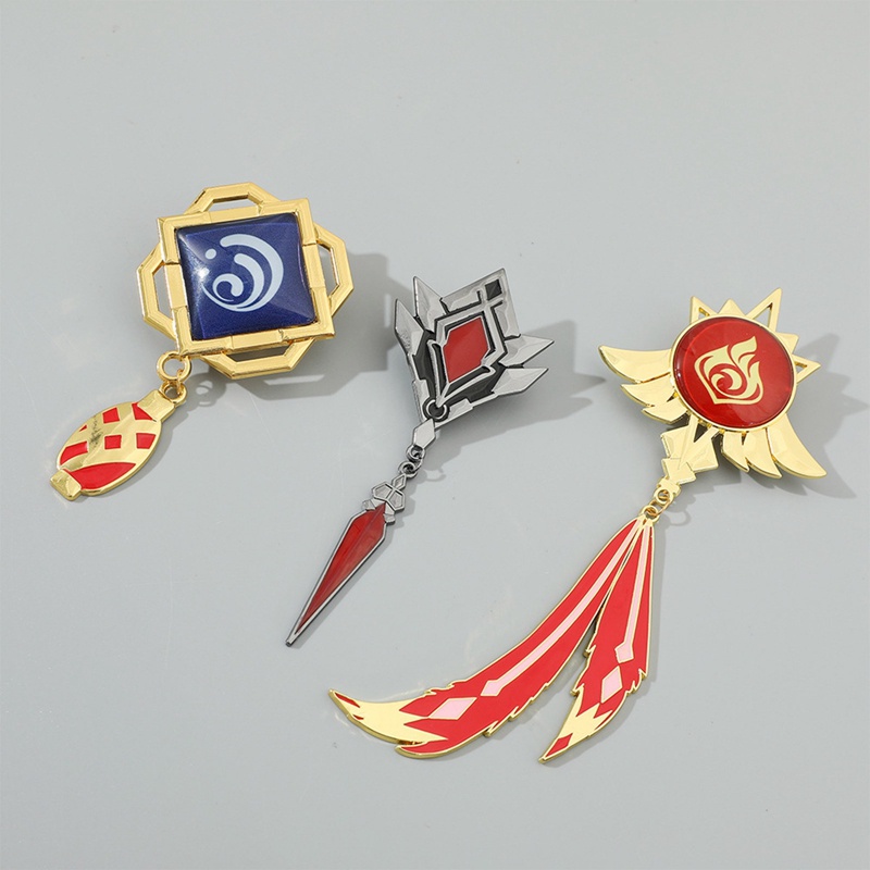 Tmdbyx Ghim Cài Áo Hình Game Genshin Impact