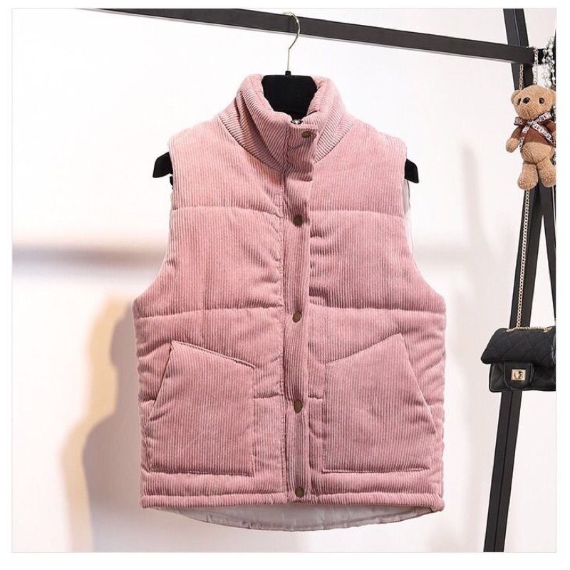 Áo gile nhung tăm❤️oder 2-4t