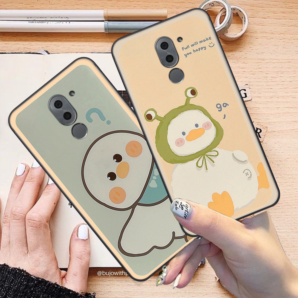 Ốp Huawei GR5 2017 bộ hình cute dễ thương gấu thỏ xinh xắn vẽ tay lạ mắt