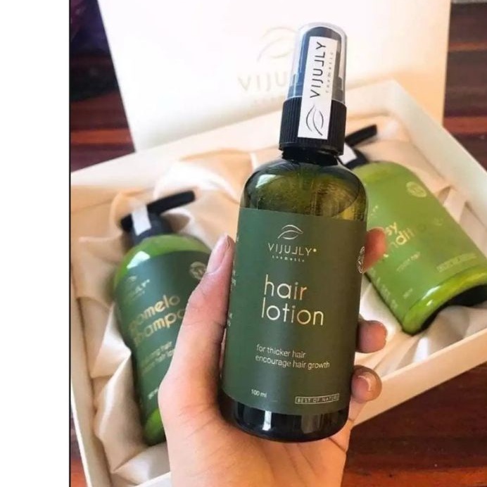 Xịt Bưởi Vijuly Hair Lition, Tinh Chất Bưởi Dưỡng Kích Mọc Tóc 100ml.