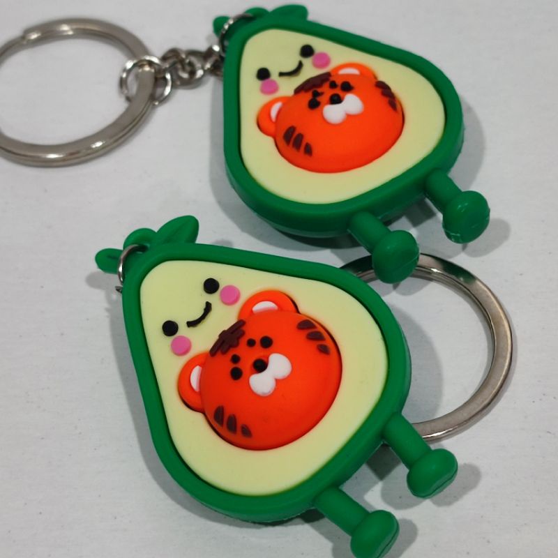 Móc khóa hình thú dễ thương treo túi xách, móc khóa xe.