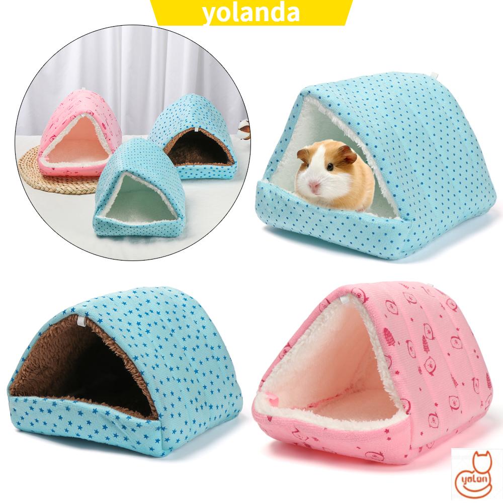 Túi Ngủ Ấm Áp In Họa Tiết Đáng Yêu Cho Chuột Hamster