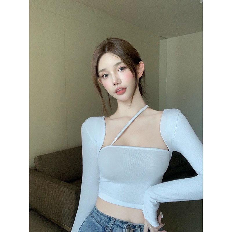 ÁO DÂY CHÉO CỔ