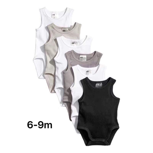 Set 6 body hm bé trai
