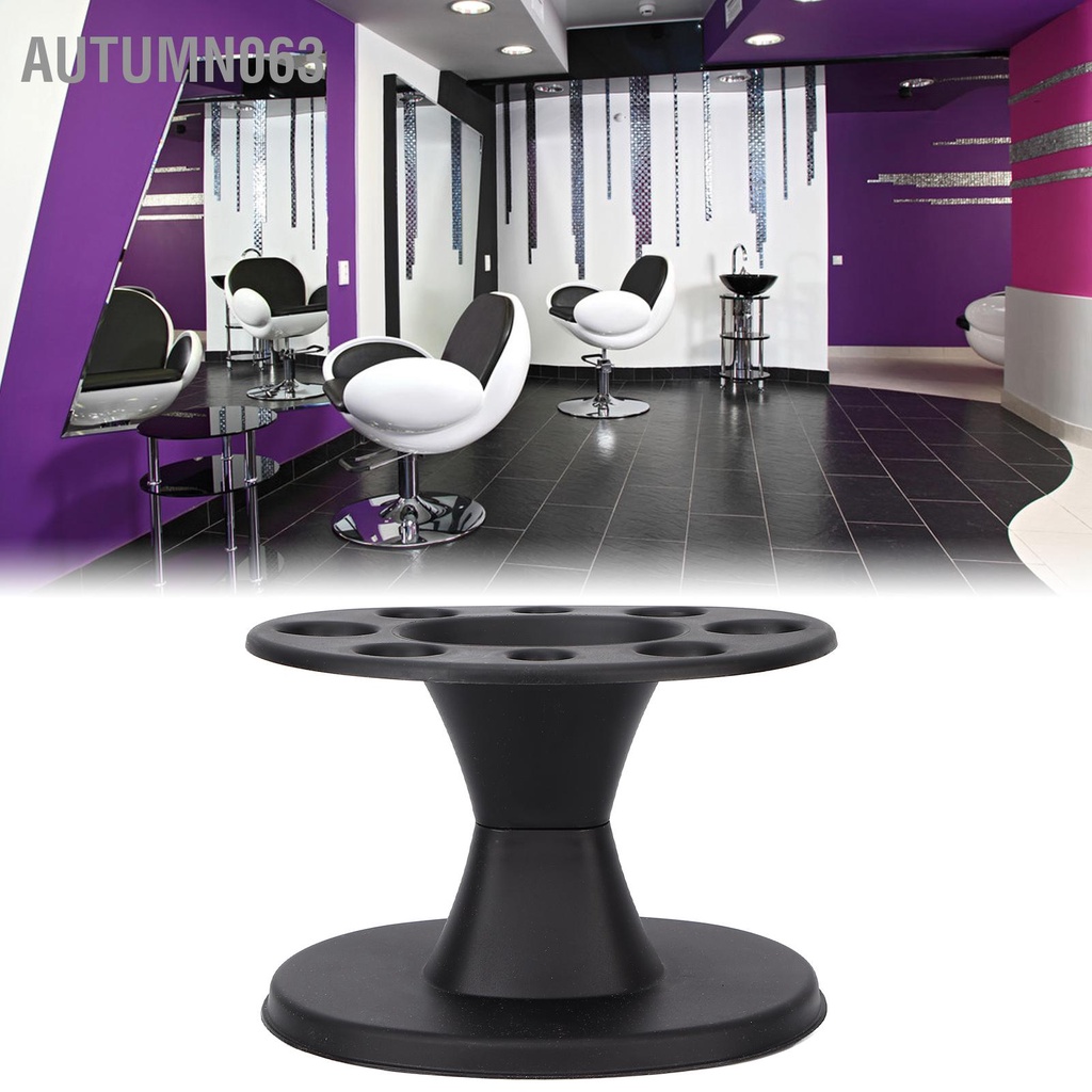 Autumn063 Salon chuyên nghiệp Lược lưu trữ Giá đỡ Nhiều Khe kẹp Dụng cụ làm tóc tổ chức