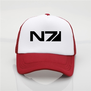 Mũ Mass Effect N7 Nam Hệ Thống Liên Minh Quốc Huy Quân Sự Trò Chơi Mũ Bóng Chày