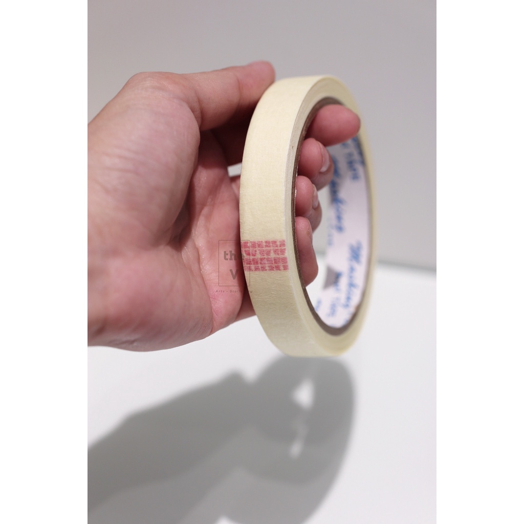 Băng keo giấy/ Băng keo chặn màu Masking Tape - 12/16/24/50 mm