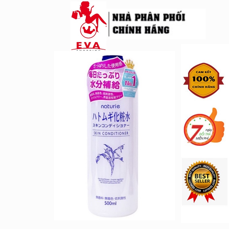 Nước hoa hồng Naturie Skin Conditioner Lotion Nhật Bản 500 ml