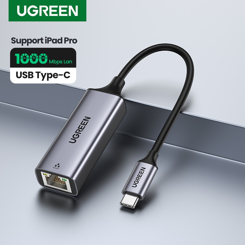 Cáp Chuyển USB 3.0 to LAN Ugreen Tốc Độ 1GB Ugreen 30287 50737 - Hàng chính hãng