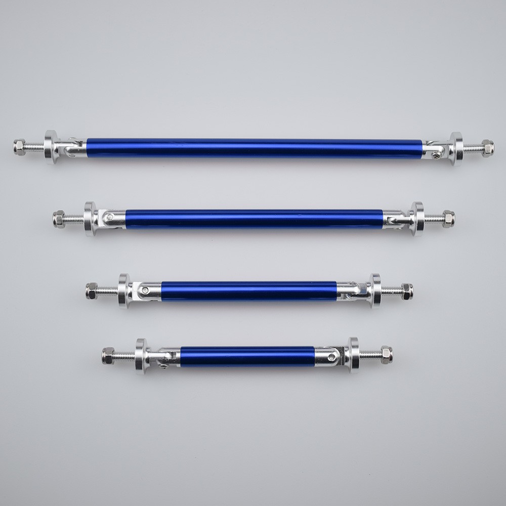 Set 2 Thanh Cản Trước / Sau Bằng Nhôm 75mm / 100mm / 150mm / 200mm Có Thể Điều Chỉnh Cho Xe Hơi