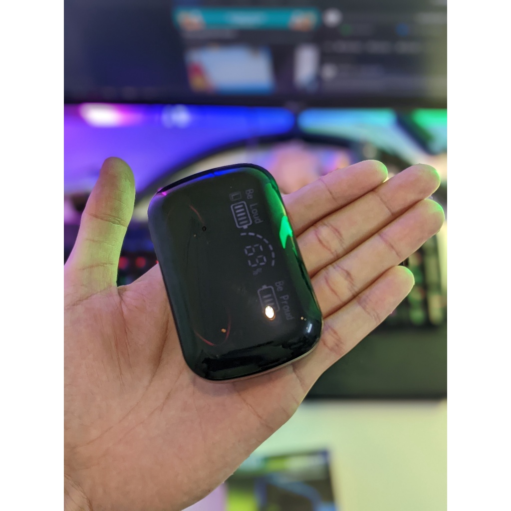 Tai nghe bluetooth M10 thế hệ mới - Bluetooth 5.1 - Bass siêu trầm, Màn hình Led