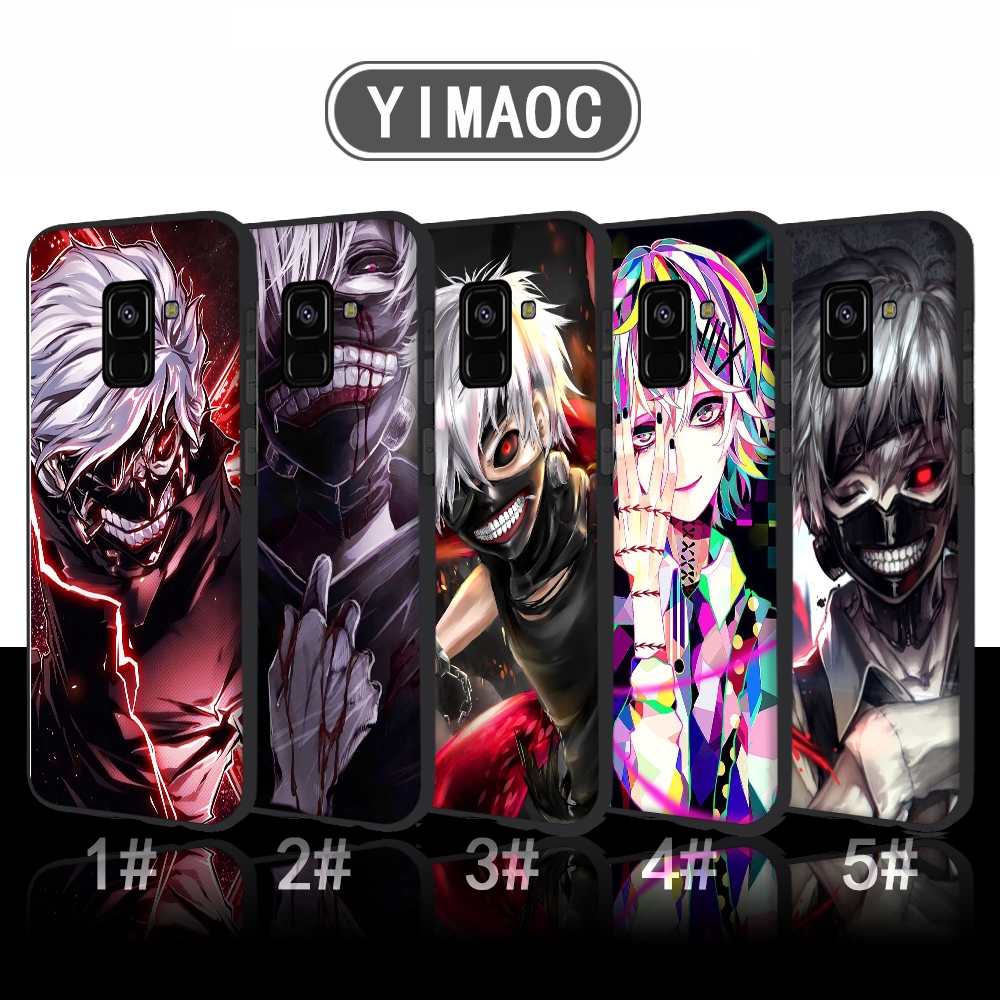Ốp điện thoại mềm hình anime Tokyo Ghoul 172C cho Samsung A3 A5 A6 Plus A7 A8 A9 2016 2017 2018 A20E