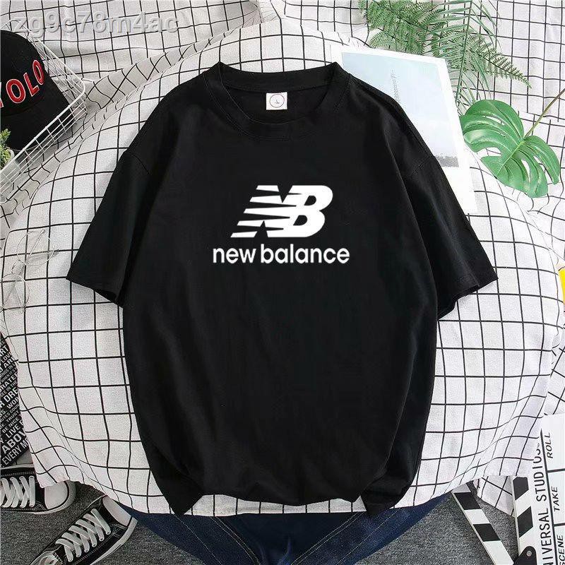 2020 Áo phông ngắn tay New Balance cho nam và nữ thể thao rời NB cặp đôi cổ tròn thời thượng hàng hiệu mới đầu