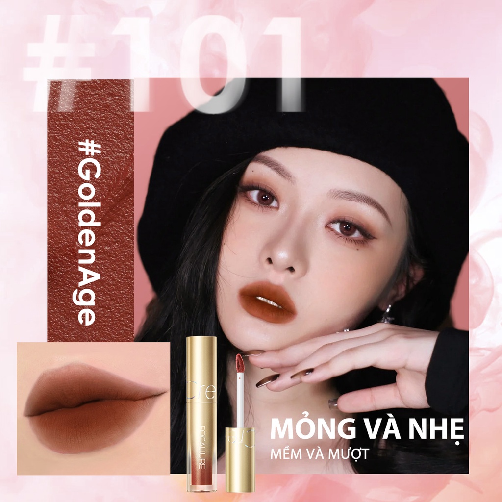 FOCALLURE Air Mist Lip Cream Velvet Matte Silky-Smooth Waterproof Lipstick 2.5g | BigBuy360 - bigbuy360.vn