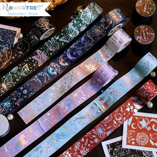 Cuộn Băng Keo Dán Trang Trí Sổ Tay / Nhật Ký Họa Tiết Thiên Hà Long Lanh