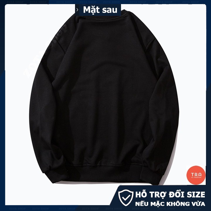 Áo thun nam dài tay chất poly thái đẹp màu đen, trắng dày mịn phối mắt cáo SW32 | BigBuy360 - bigbuy360.vn