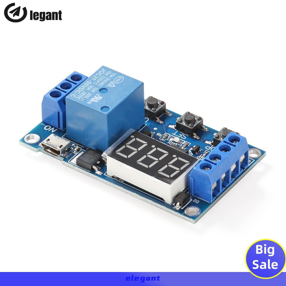 Mô Đun Rơ Le Tự Động Kiểm Soát Thời Gian Dc 6-30v 1 Chiều