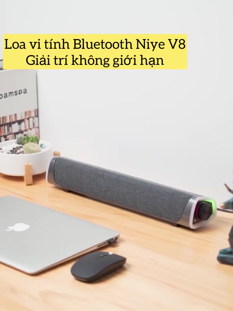Loa Bluetooth Vi Tính, Máy Tính Để Bàn Ziyou V8 Âm Thanh Sống Động Super Bass, Có LED Rgb, Kết Nối Điện Thoại,Laptop,PC | BigBuy360 - bigbuy360.vn