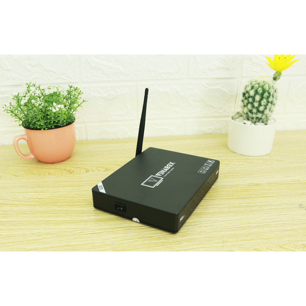 VINABOX X20-RAM 2GB- Có Bluetooth-Tìm kiếm giọng nói-Kèm chuột bay có mic KM950V