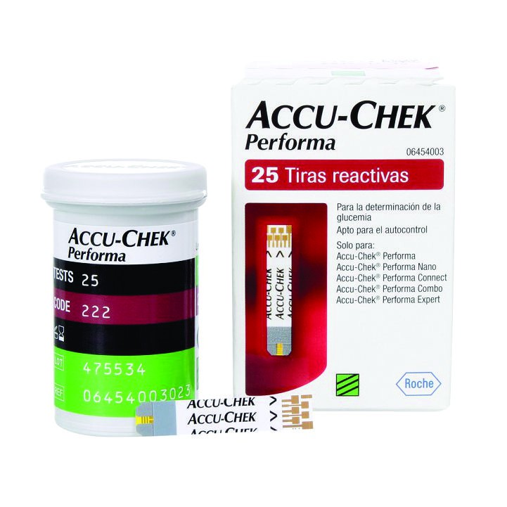 Accu-chek Performa Que Thử Đường Huyết Accuchek Performa (Hộp 25 que - 50 que) que thử tiểu đường