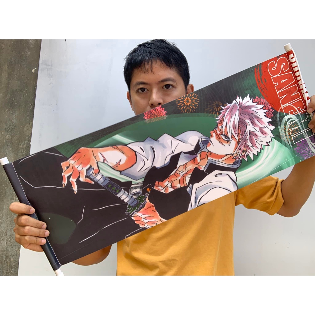 Tranh treo Kimetsu no Yaiba 30x70cm - Baystore