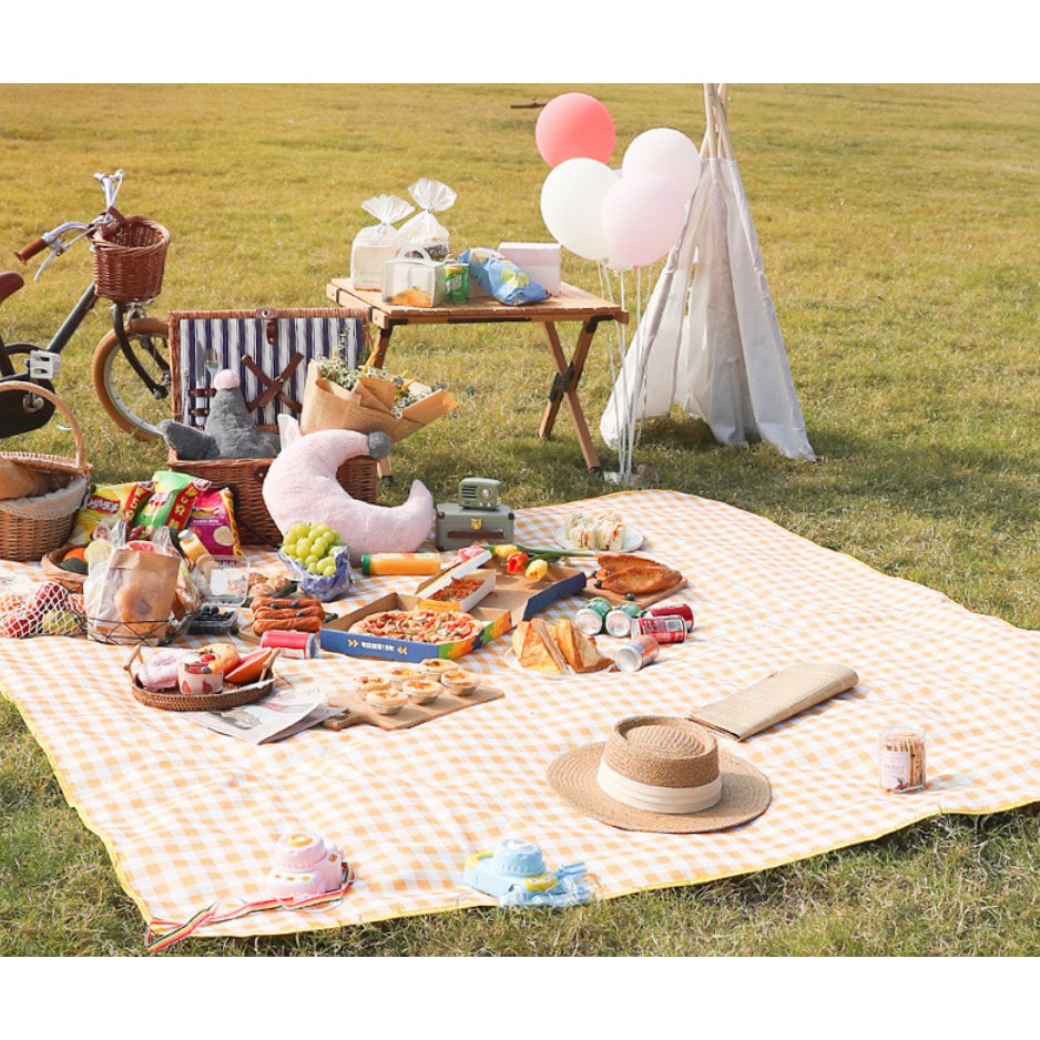 THẢM PICNIC NGOÀI TRỜI - TIỆN LỢI - GỌN GÀNG DỄ MANG THEO