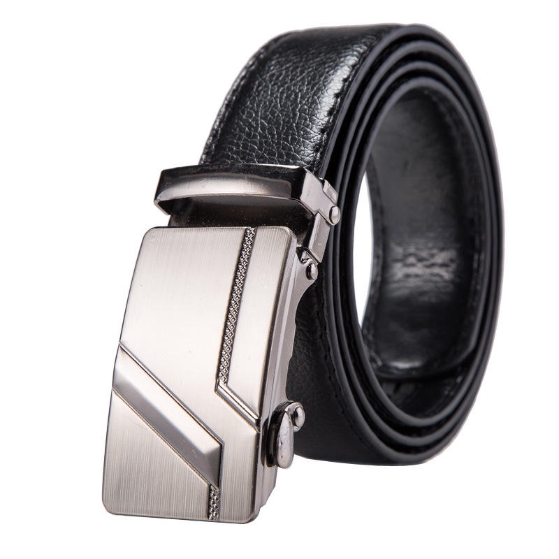 Thắt Lưng Nam Cao Cấp Lv01 Dây Lưng Da Bò Hàng Hiệu Đẹp Chuẩn Dáng Hàn Quốc Dây Nịt Nam Khóa Tự Động