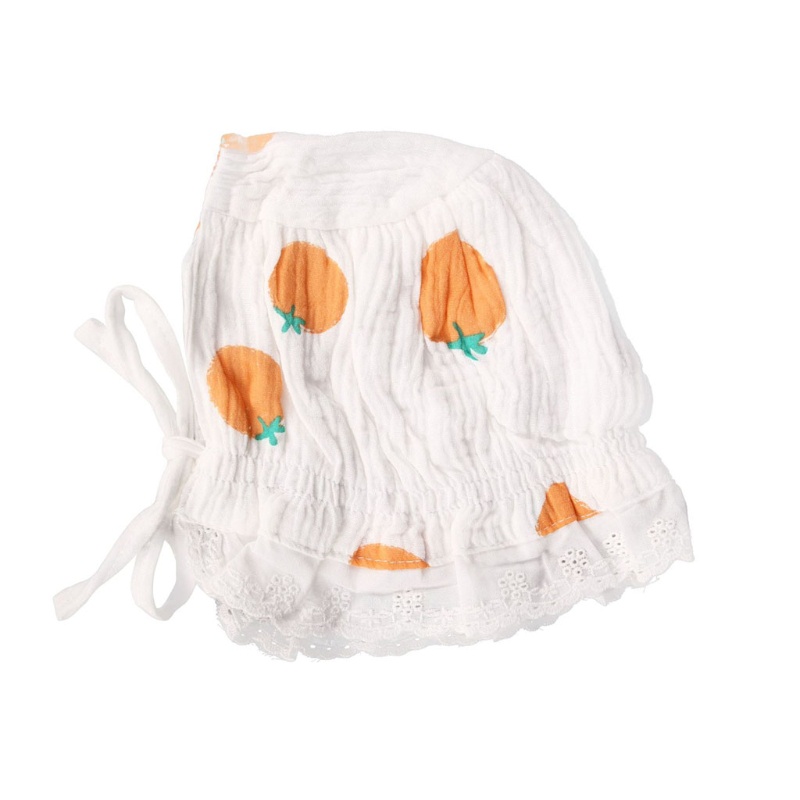 Mũ Bonnet Cotton Thoáng Khí In Họa Tiết Thời Trang Xuân Hè Dùng Làm Đạo Cụ Chụp Ảnh Cho Bé Sơ Sinh