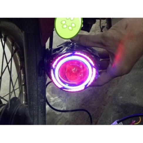 ĐÈN TRỢ SÁNG U11 CÓ LỒNG 2 VÒNG LED SIÊU ĐẸP ( 3 CHẾ ĐỘ , TẶNG CÔNG TẮC ON/OF NHỎ) Ảnh thật Sp