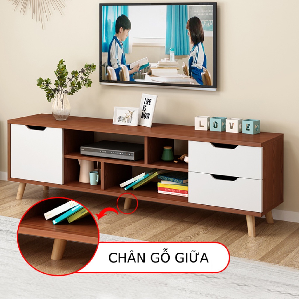 Nội Thất Gỗ - Kệ Tivi Để Sàn KICO [ TV 1061 ] Gỗ MDF Hiện Đại Sang Trọng Phòng Khách Phòng Ngủ