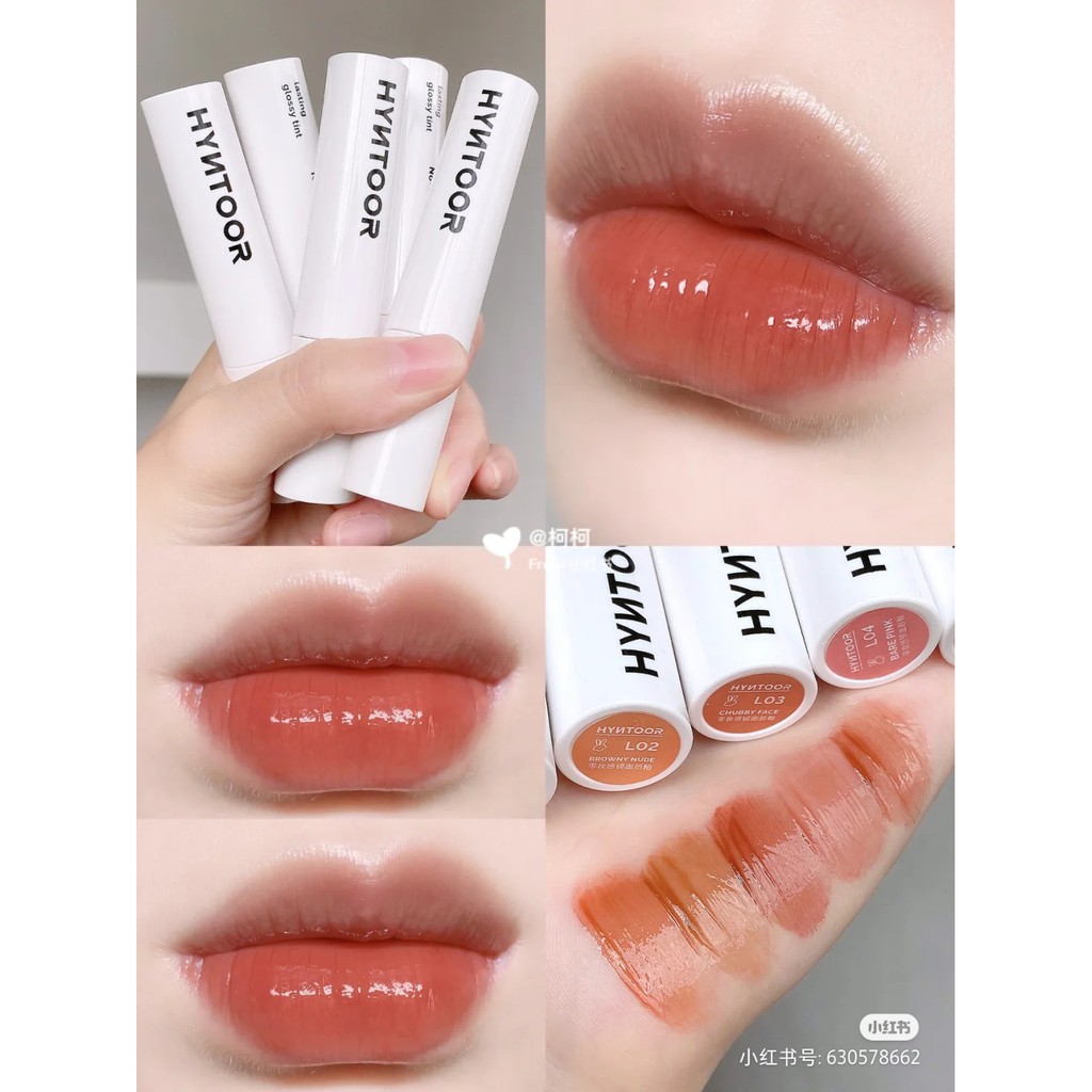 [6.6  sale   ] HYNTOOR Son môi trang điểm màu sắc trẻ trung xinh xắn dưỡng ẩm | BigBuy360 - bigbuy360.vn