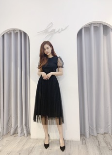 Chân váy tulle 2 lớp