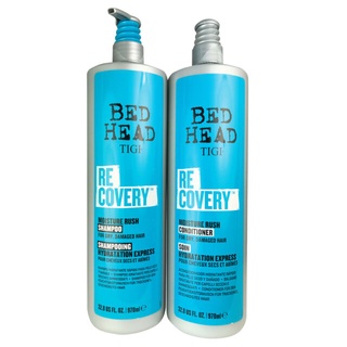 Dầu gội xả phục hồi tóc TIGI BED HEAD Recovery Moisture Rush 970mlx2 ( New 2024 )