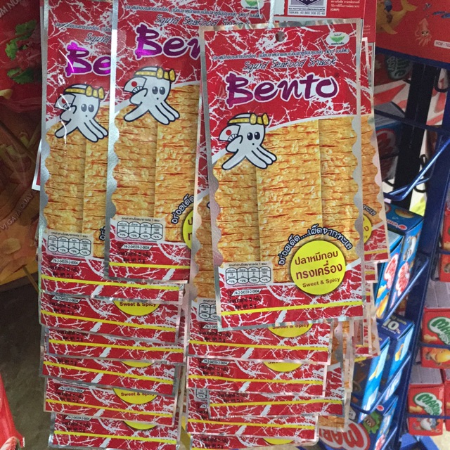 combo 3 dây * 13 gói Mực Bento Thái Lan | BigBuy360 - bigbuy360.vn